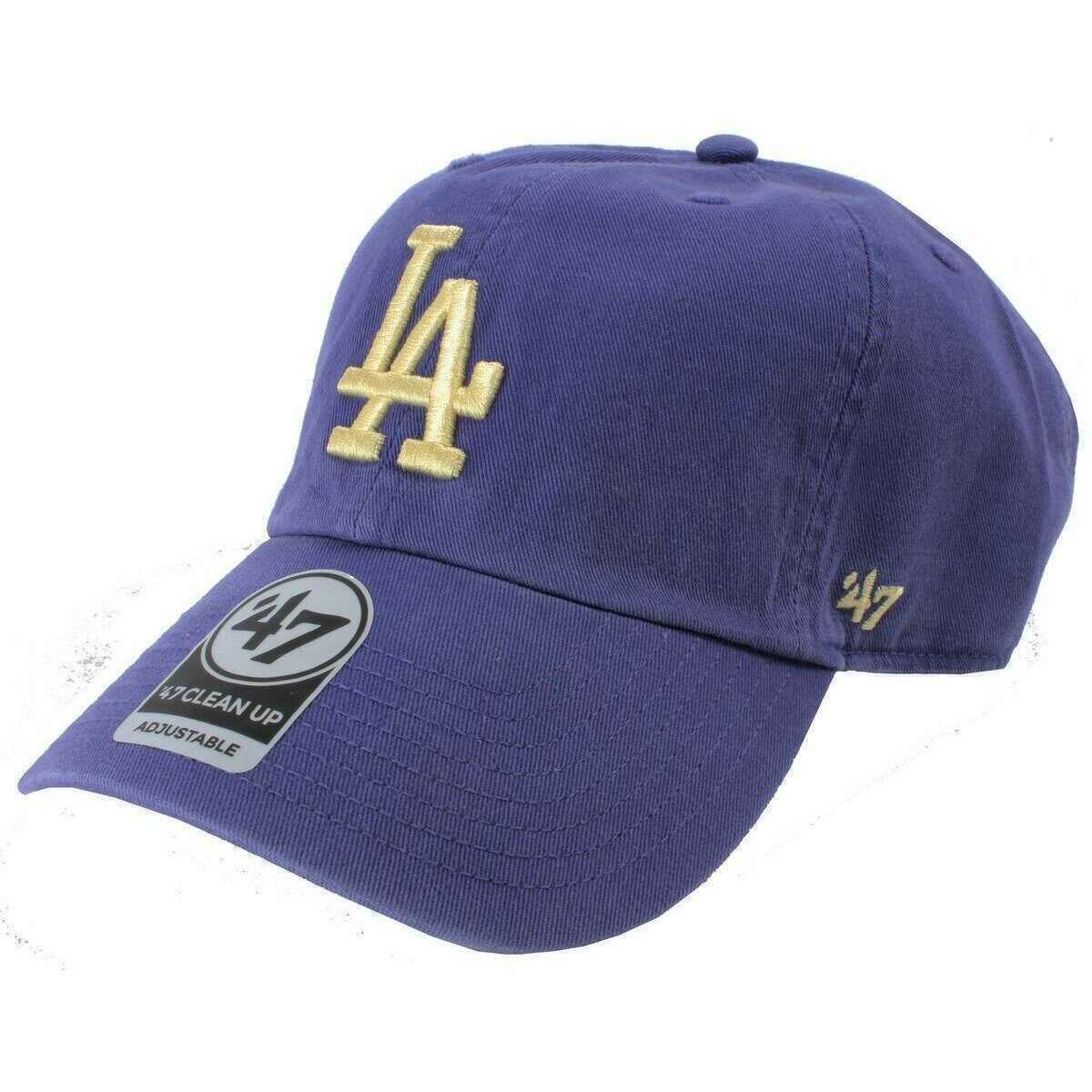 47 Brand MLB Los Angeles Dodgers Clean Up Cap - Deep Space Blue