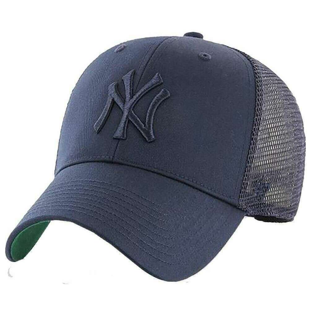 47 Brand New York Yankees Branson Trucker Snapback Cap - Navy