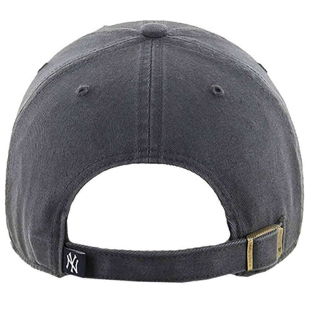 47 Brand New York Yankees Clean Up Cap - Charcoal Grey - Image 2