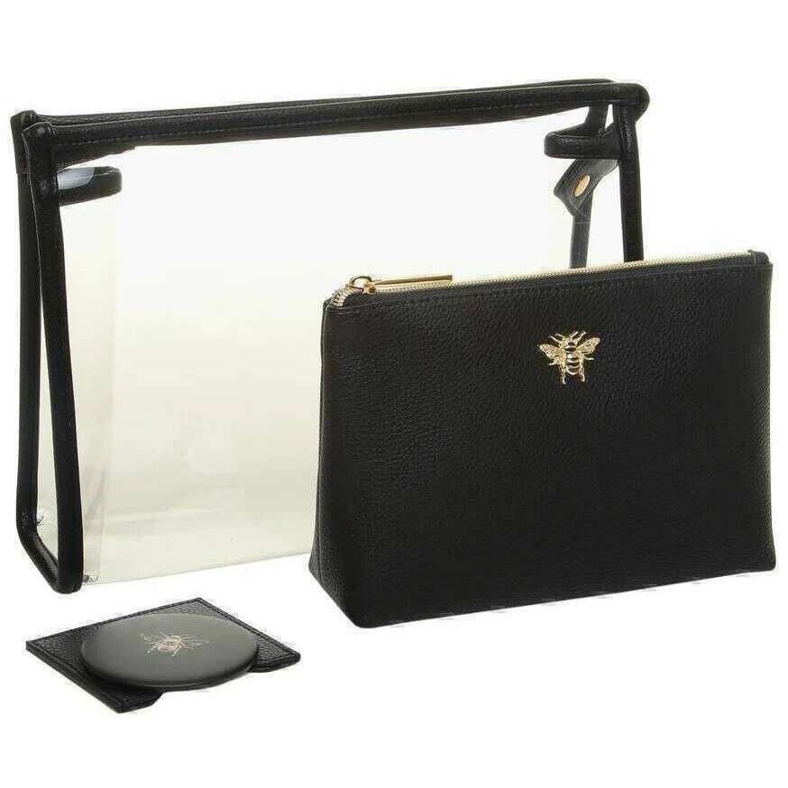 Alice Wheeler London 3 Piece Makeup Beauty Gift Set - Black - Image 2