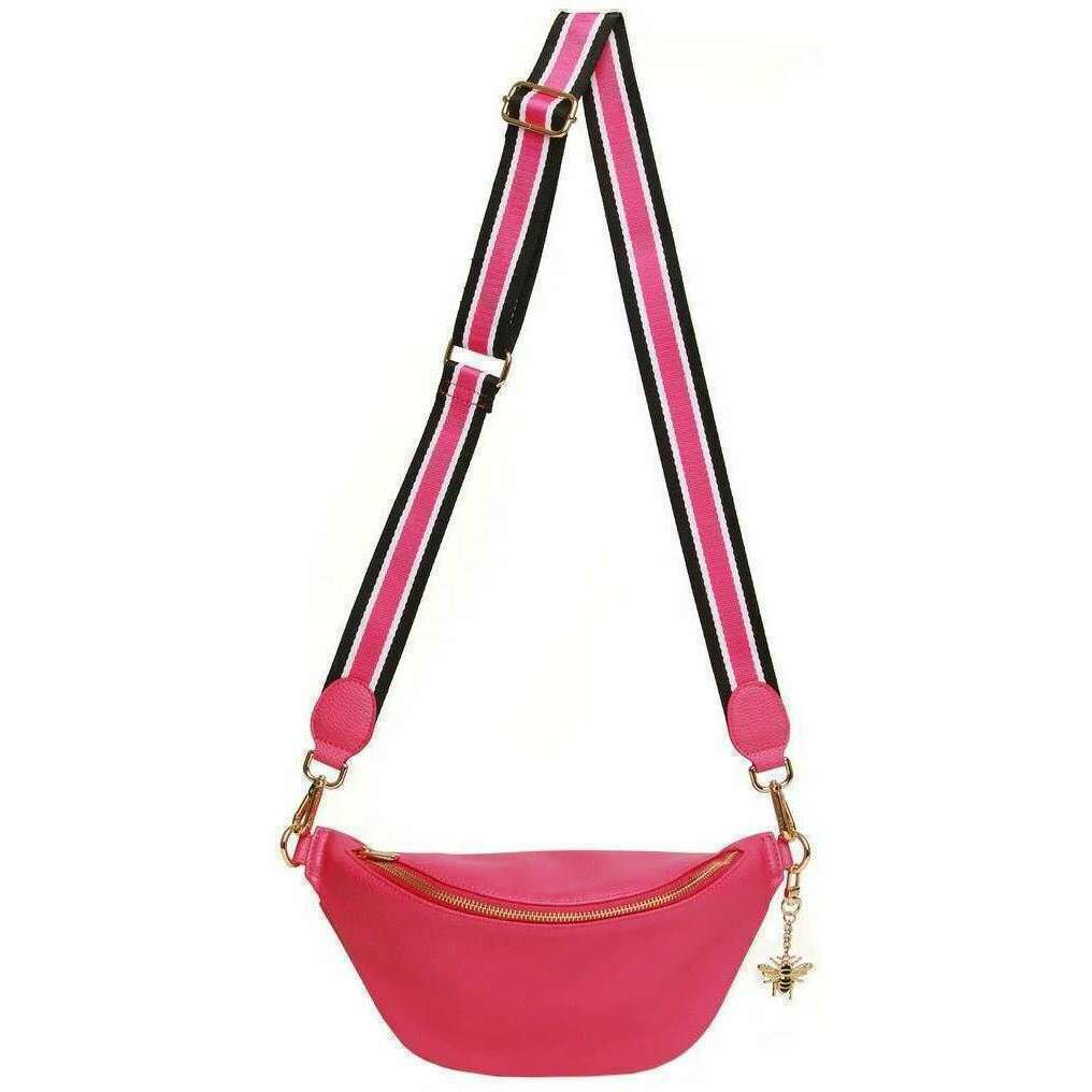 Alice Wheeler London Banana Bag - Hot Pink - Image 2