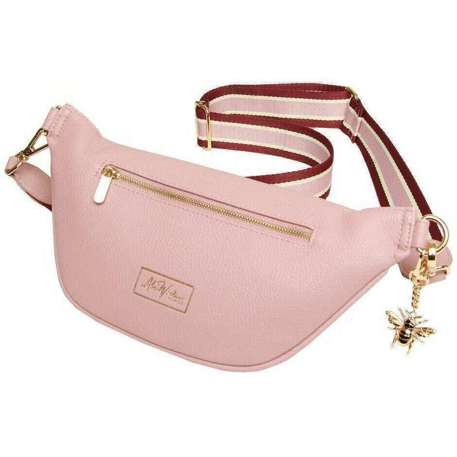 Alice Wheeler London Banana Bag - Pink - Image 3