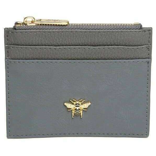 Alice Wheeler London Barbican Coin Purse - Slate Grey