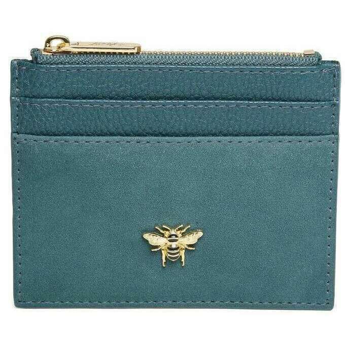 Alice Wheeler London Barbican Coin Purse - Teal Blue
