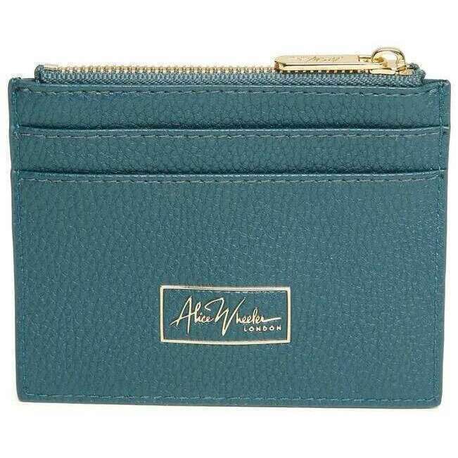 Alice Wheeler London Barbican Coin Purse - Teal Blue - Image 2