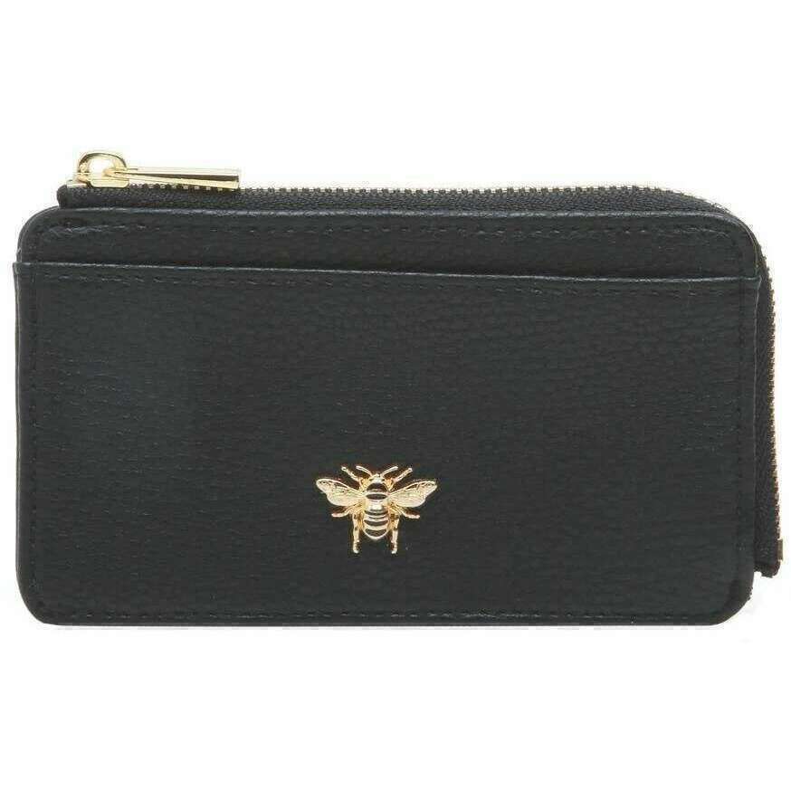 Alice Wheeler London Bath Coin Card Purse - Black