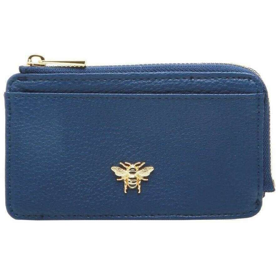 Alice Wheeler London Bath Coin Card Purse - Navy