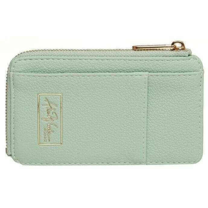 Alice Wheeler London Bath Coin Card Purse - Pastel Mint Green - Image 2