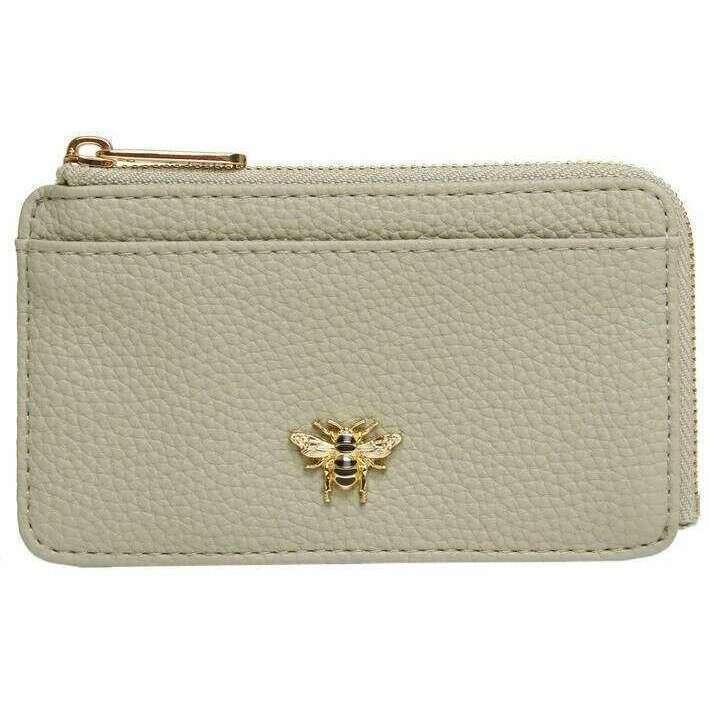 Alice Wheeler London Bath Coin Card Purse - Pistachio Green