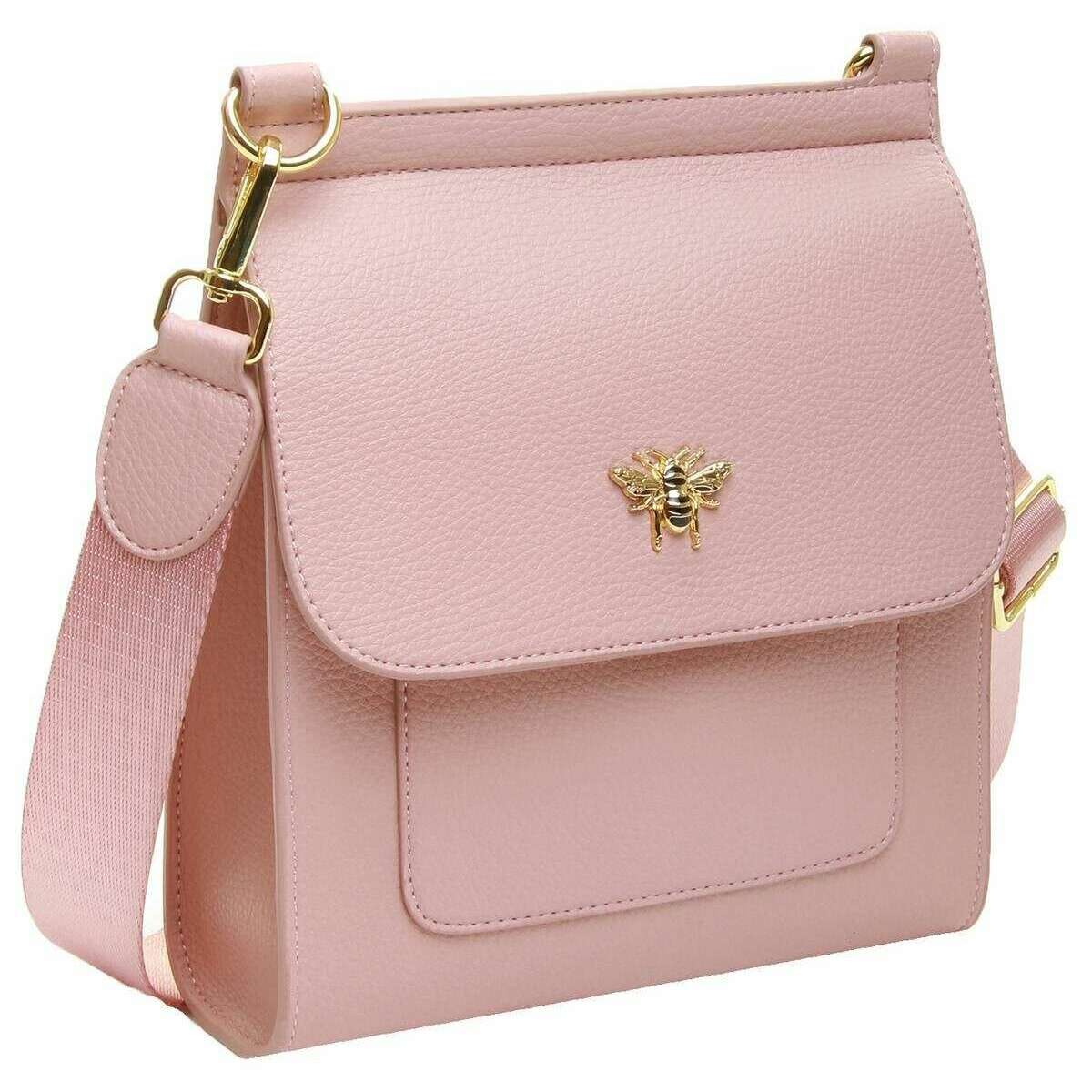 Alice Wheeler London Bloomsbury Cross Body Bag - Pink - Image 3