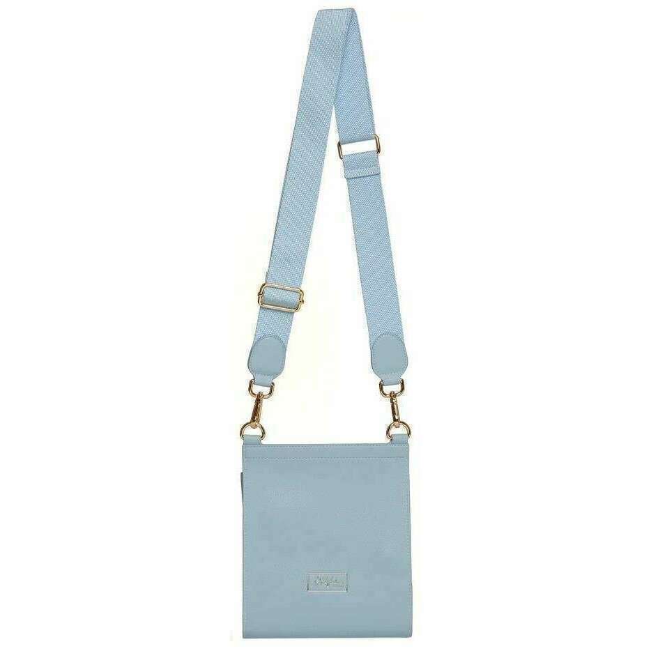 Alice Wheeler London Bloomsbury Crossbody Bag - Pastel Blue - Image 2