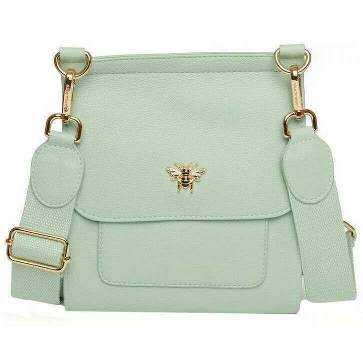Alice Wheeler London Bloomsbury Crossbody Bag - Pastel Mint