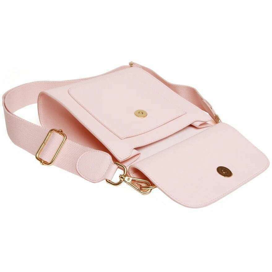 Alice Wheeler London Bloomsbury Crossbody Bag - Pastel Pink - Image 4