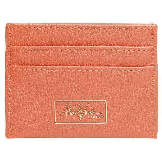 Alice Wheeler London Bow Card Holder - Orange - Image 2