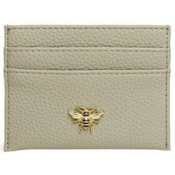 Alice Wheeler London Bow Card Holder - Pistachio Green