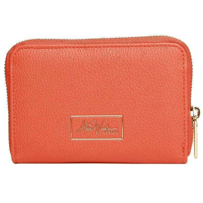 Alice Wheeler London Bromley Purse - Orange - Image 3
