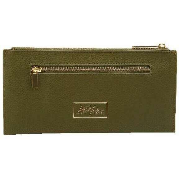 Alice Wheeler London Brunel Purse - Olive Green - Image 2