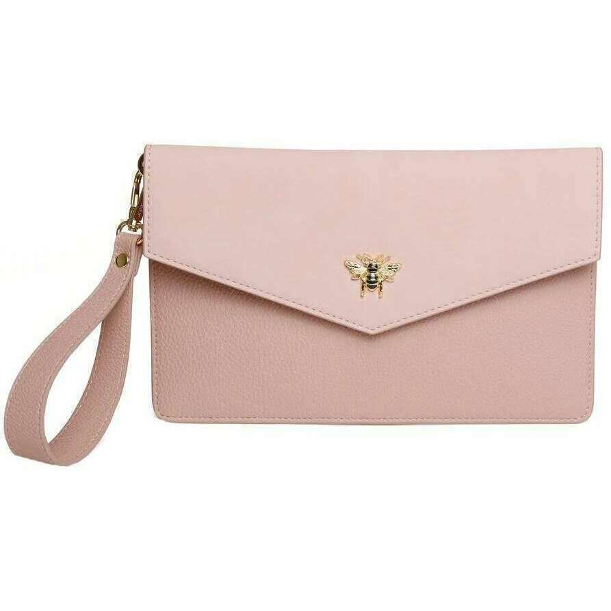 Alice Wheeler London Chelsea Clutch Bag - Pink