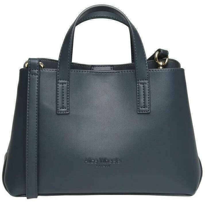 Alice Wheeler London Florence Handbag - Navy