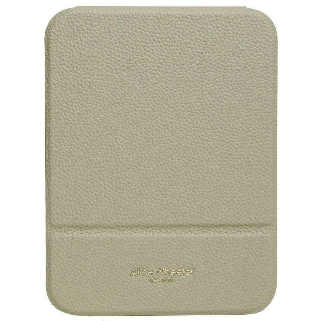 Alice Wheeler London Folding Travel Mirror - Pistachio Green