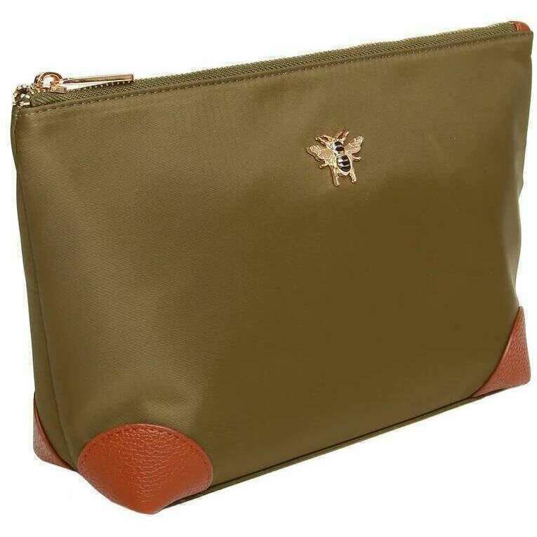 Alice Wheeler London Harrow Travel Bag - Olive Green - Image 3