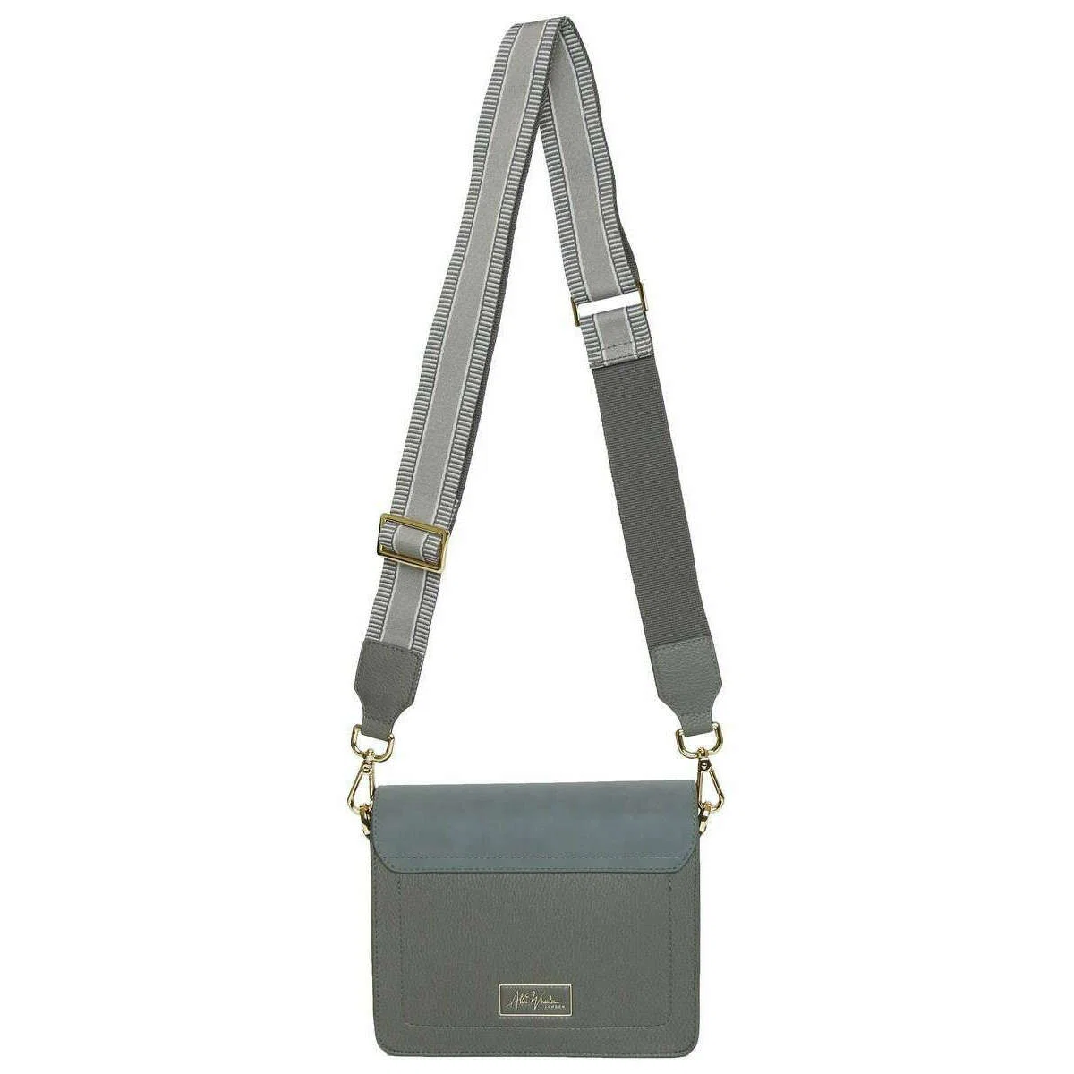 Alice Wheeler London Highbury Capsule Cross Body Bag - Slate Grey - Image 2