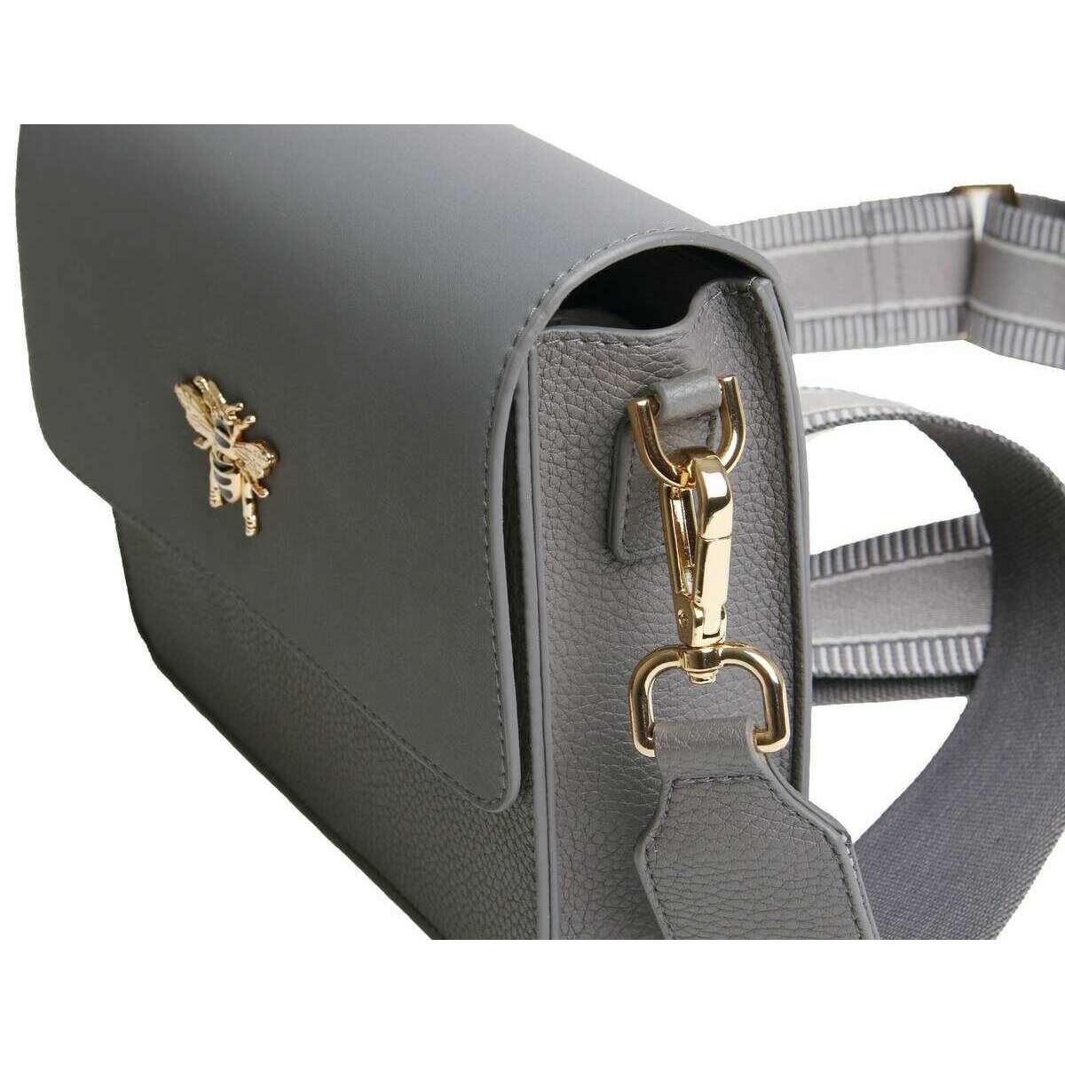 Alice Wheeler London Highbury Capsule Cross Body Bag - Slate Grey - Image 4