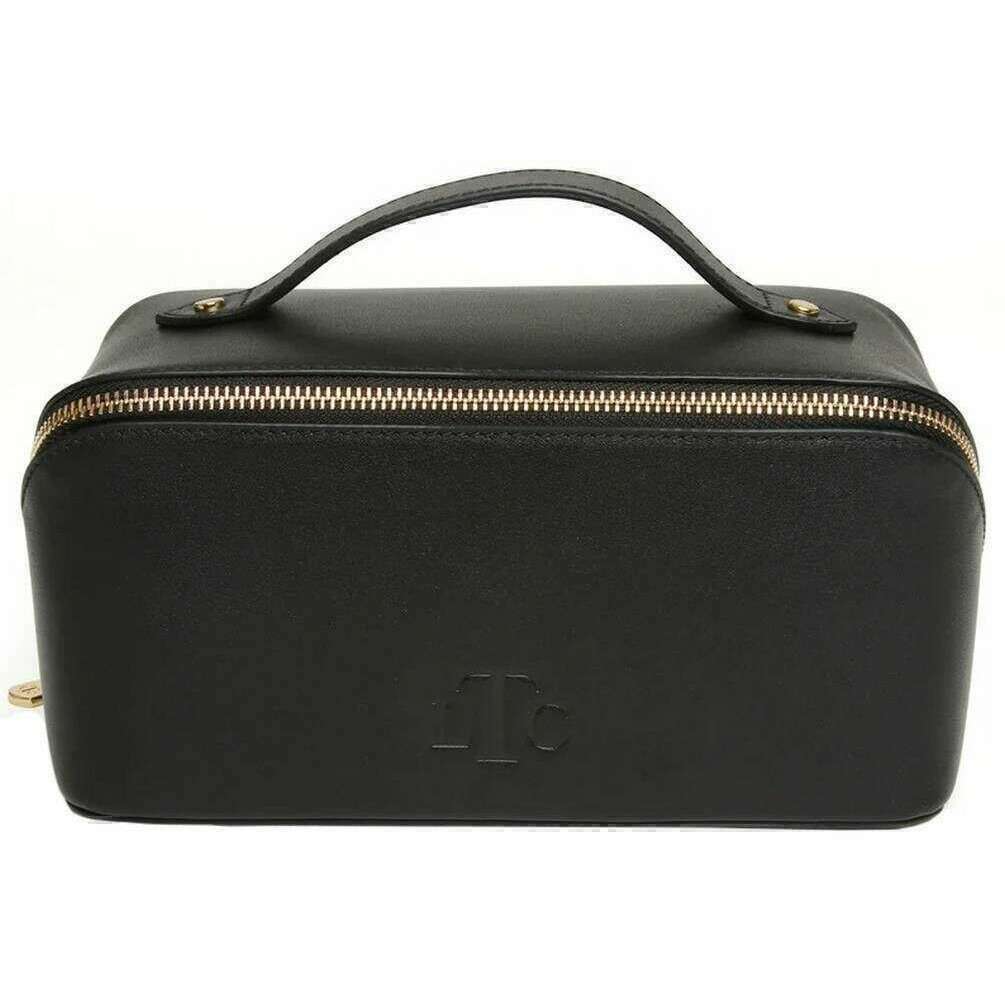 Alice Wheeler London LTC Leather Train Case - Black