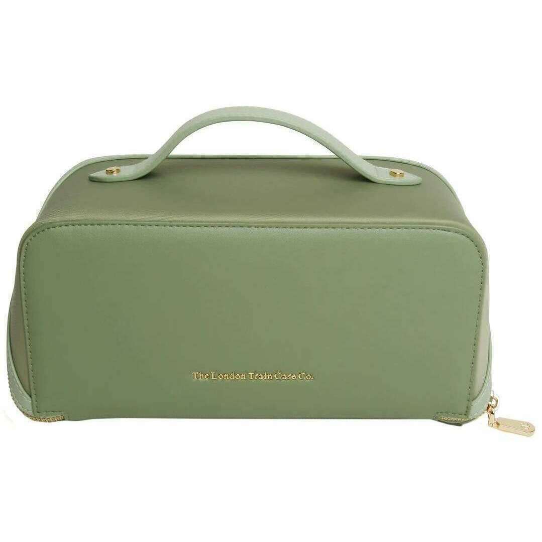 Alice Wheeler London LTC Train Case - Sage Green - Image 2