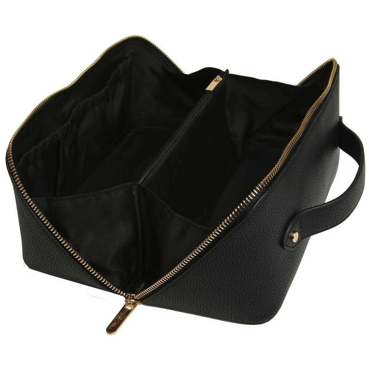 Alice Wheeler London Luxury Travel Train Case - Black - Image 3
