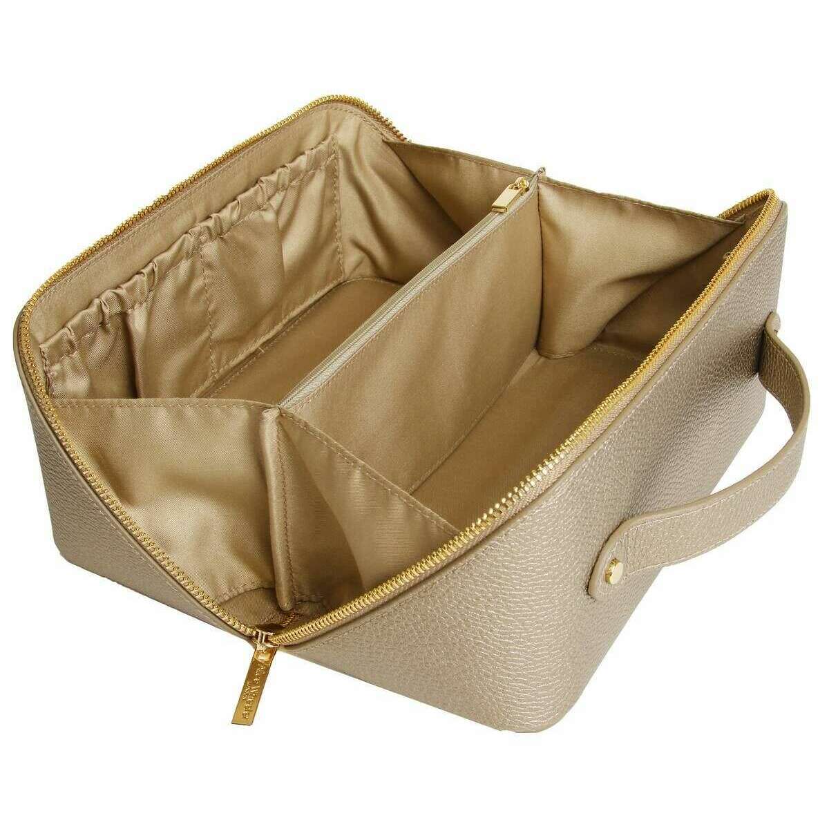 Alice Wheeler London Luxury Travel Train Case - Bronze - Image 4