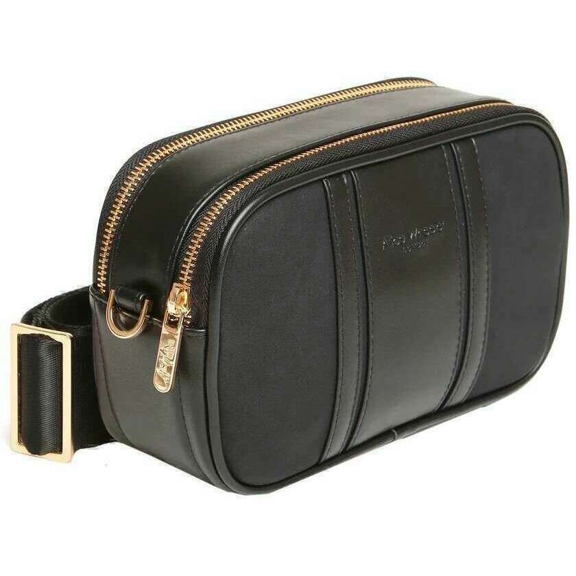 Alice Wheeler London Madrid Camera Crossbody Bag - Black - Image 2