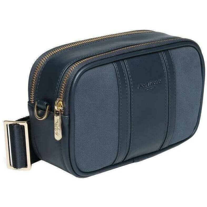 Alice Wheeler London Madrid Camera Crossbody Bag - Navy - Image 2