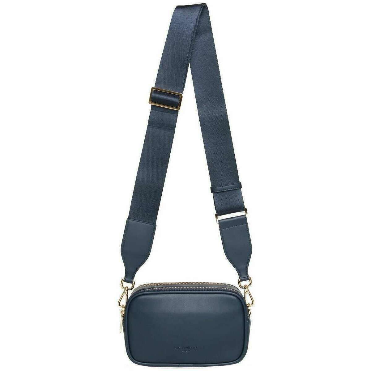 Alice Wheeler London Madrid Camera Crossbody Bag - Navy - Image 3