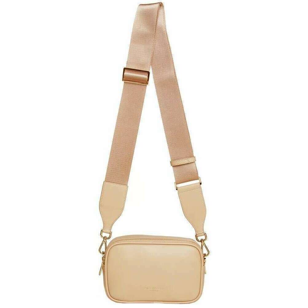 Alice Wheeler London Madrid Camera Crossbody Bag - Sand Beige - Image 3