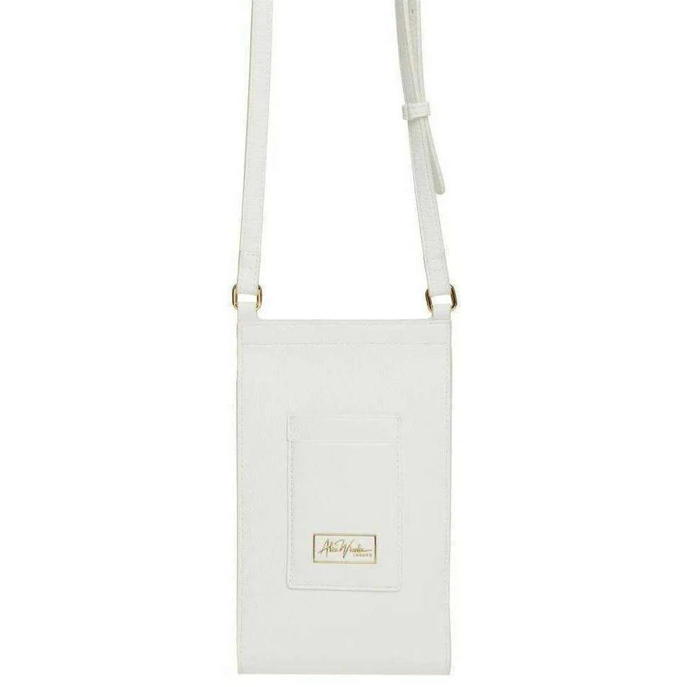 Alice Wheeler London Mini Bloomsbury Crossbody Bag - White - Image 2