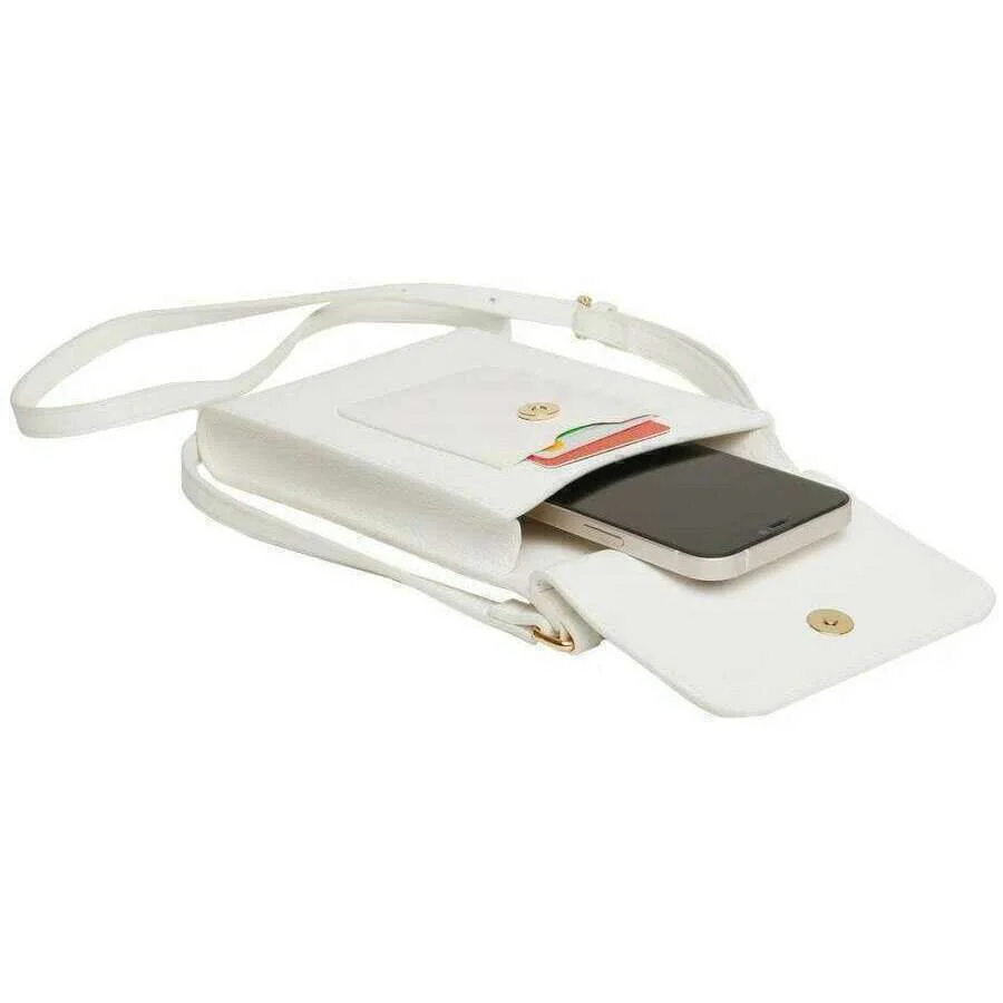 Alice Wheeler London Mini Bloomsbury Crossbody Bag - White - Image 4