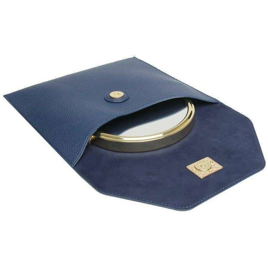 Alice Wheeler London Mirror and Case - Navy - Image 4