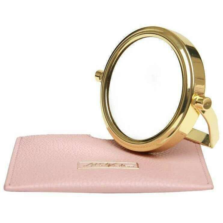 Alice Wheeler London Mirror and Pouch - Pink - Image 4