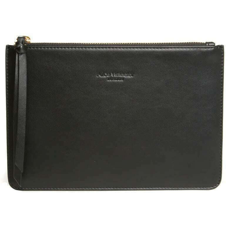 Alice Wheeler London Paris Clutch - Black