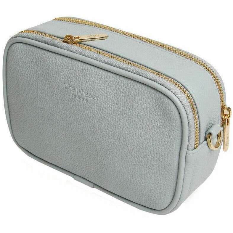 Alice Wheeler London Pimlico Crossbody Bag - Duck Egg Blue - Image 4
