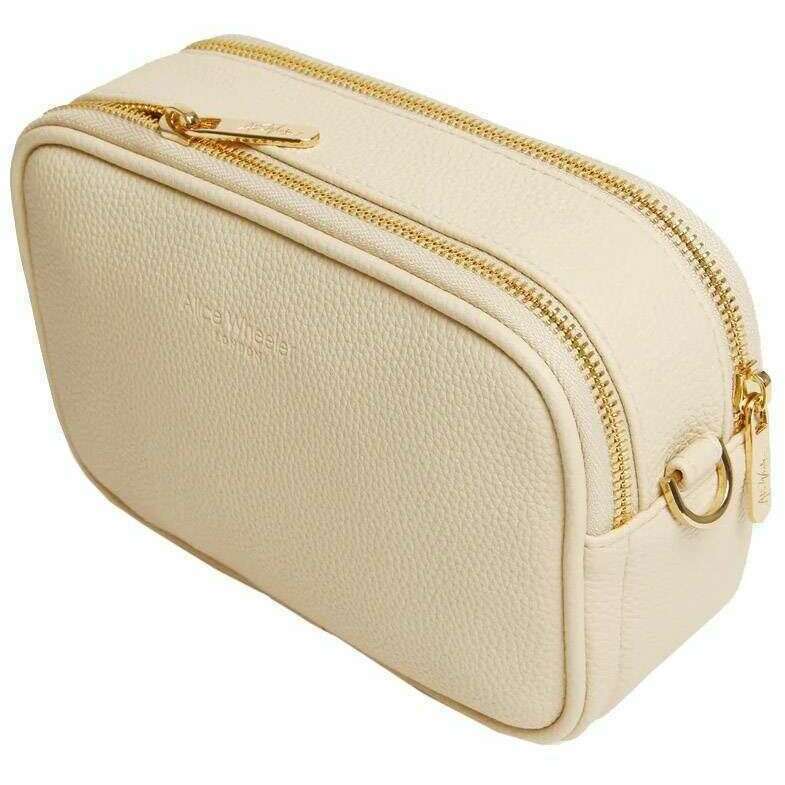 Alice Wheeler London Pimlico Crossbody Bag - Ivory White - Image 4