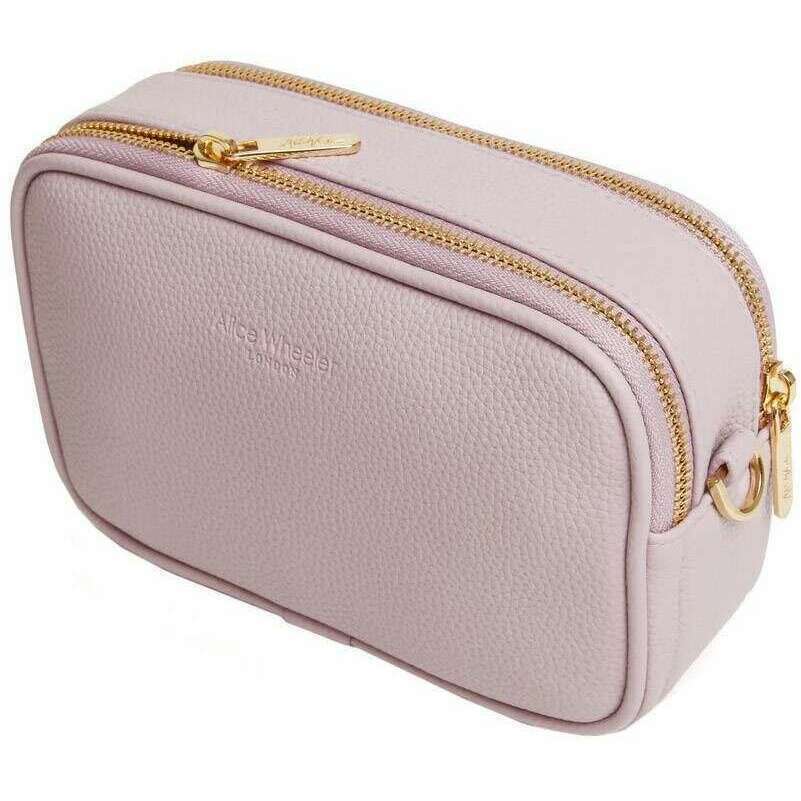 Alice Wheeler London Pimlico Crossbody Bag - Lavender Purple - Image 4