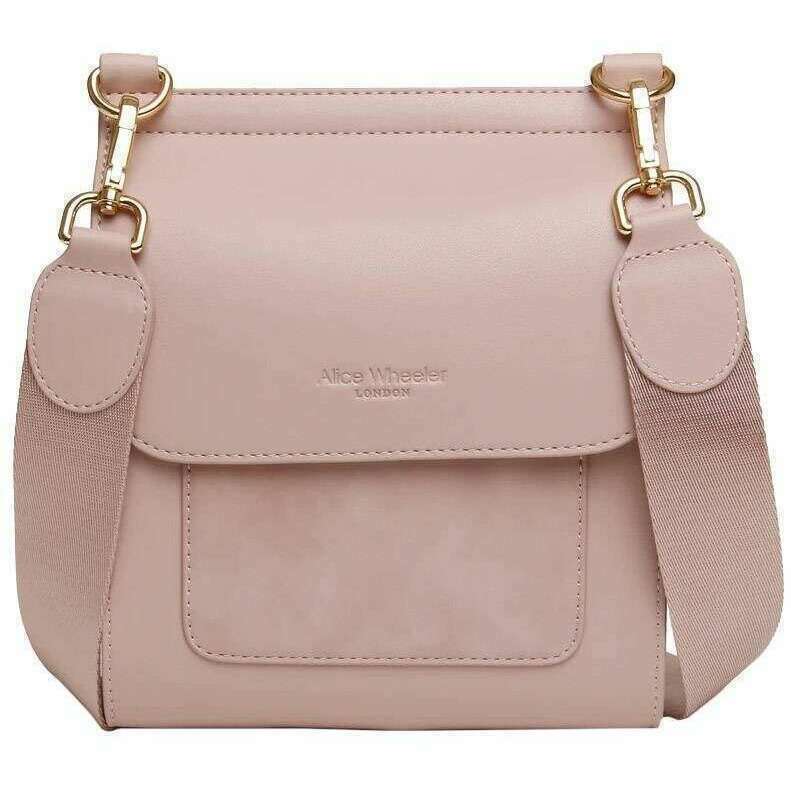 Alice Wheeler London Seville Crossbody Bag - Blush Pink