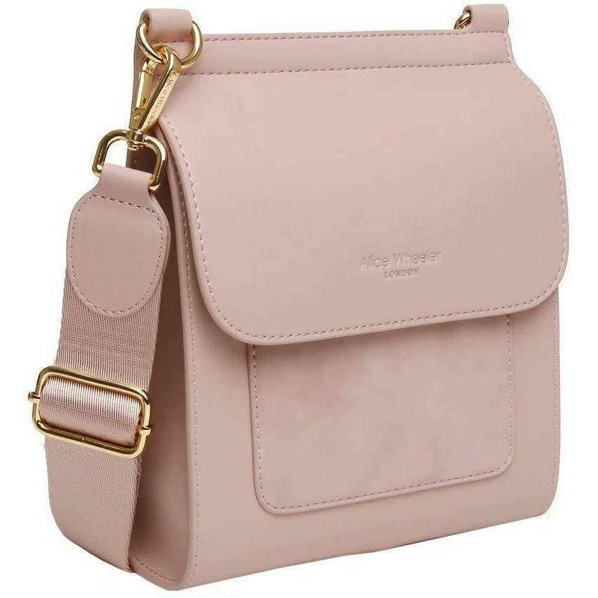 Alice Wheeler London Seville Crossbody Bag - Blush Pink - Image 3