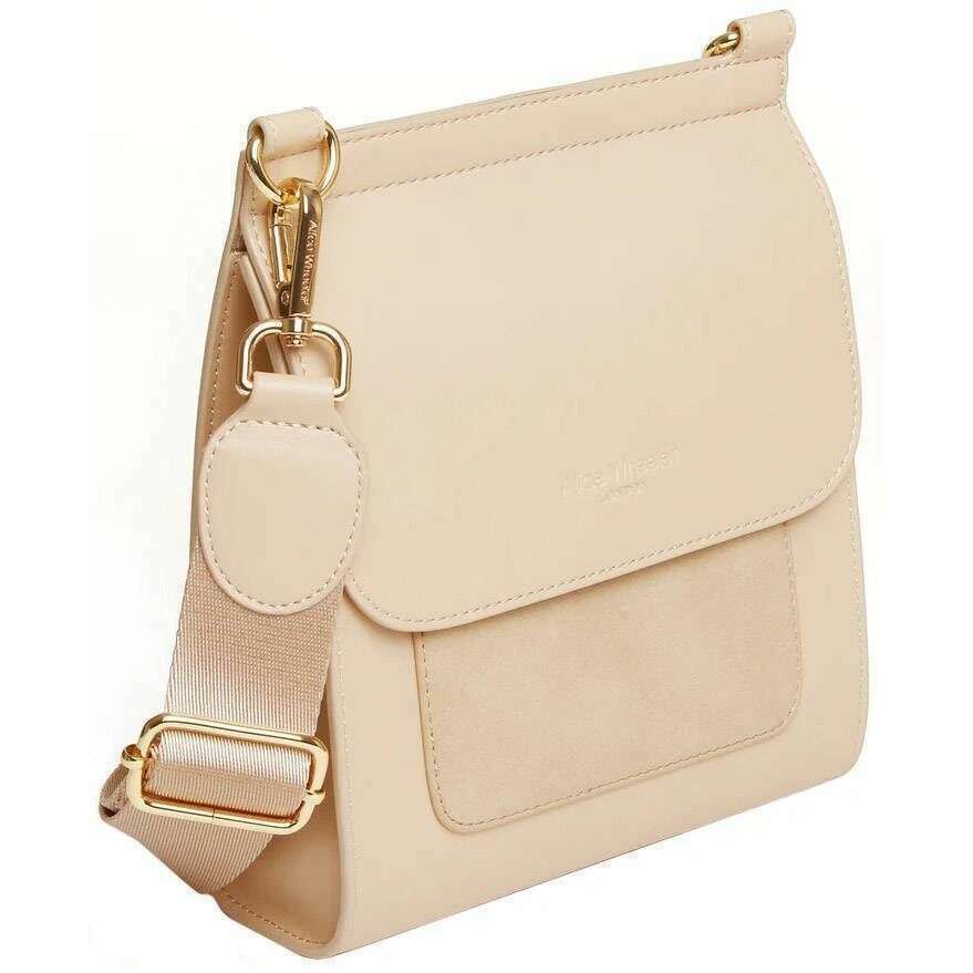 Alice Wheeler London Seville Crossbody Bag - Sand Cream - Image 3