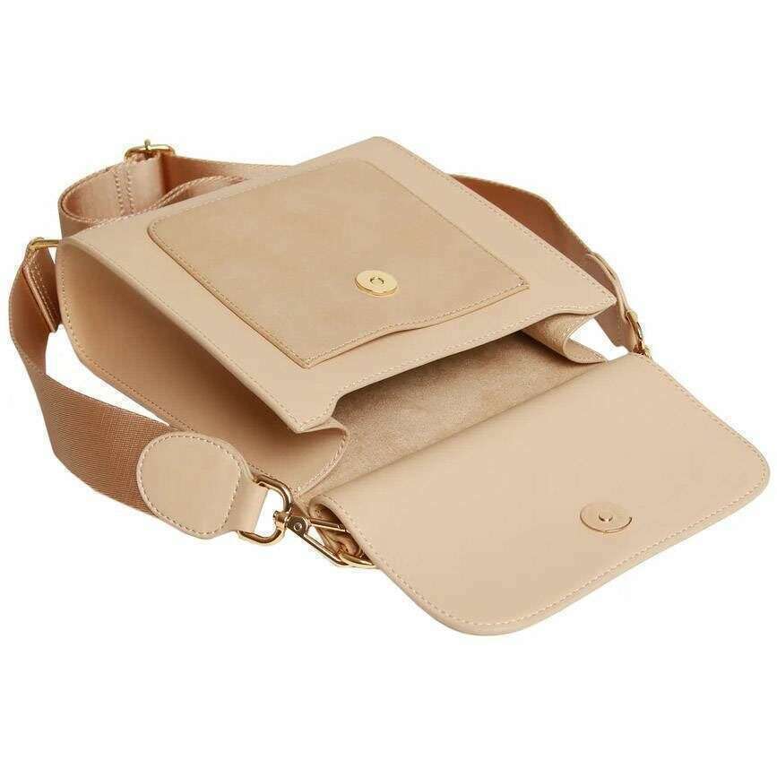 Alice Wheeler London Seville Crossbody Bag - Sand Cream - Image 4