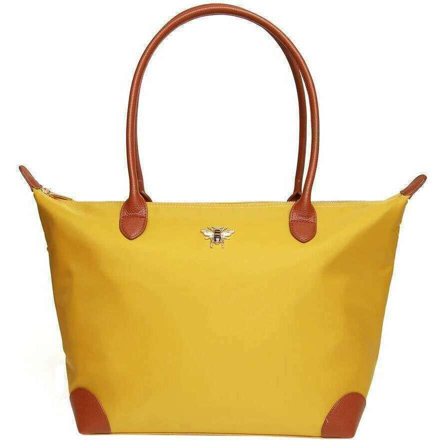 Alice Wheeler London Shoreditch Large Tote Bag - Ochre Yellow