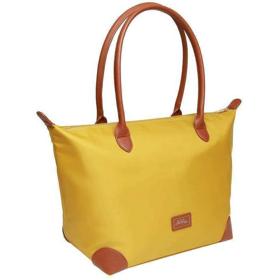 Alice Wheeler London Shoreditch Large Tote Bag - Ochre Yellow - Image 3