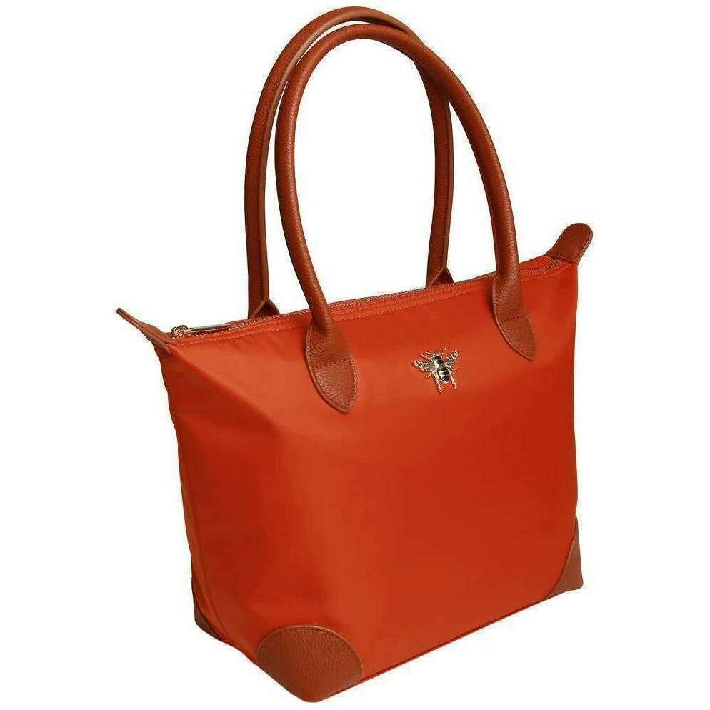 Alice Wheeler London Shoreditch Large Tote Bag - Orange - Image 2